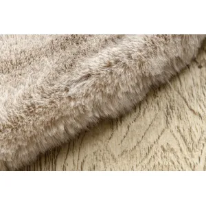 Koberec TEDDY NEW sand 52 béžový, kruh