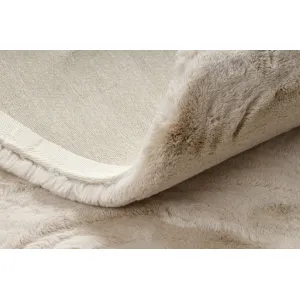 Koberec TEDDY NEW sand 52 béžový, kruh