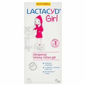 Lactacyd Girl ultrajemný intímny čistiaci gél 200 ml