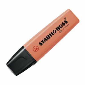 Zvýrazňovač STABILO BOSS ORIGINAL Pastel pastelový koralovo červený