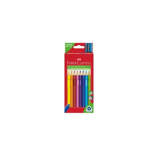 Faber-Castell 116510 Junior Triangular 10ks