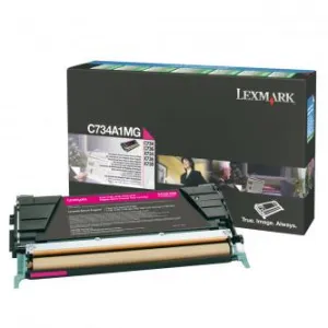 Lexmark C734A1MG purpurový (magenta) originálny toner