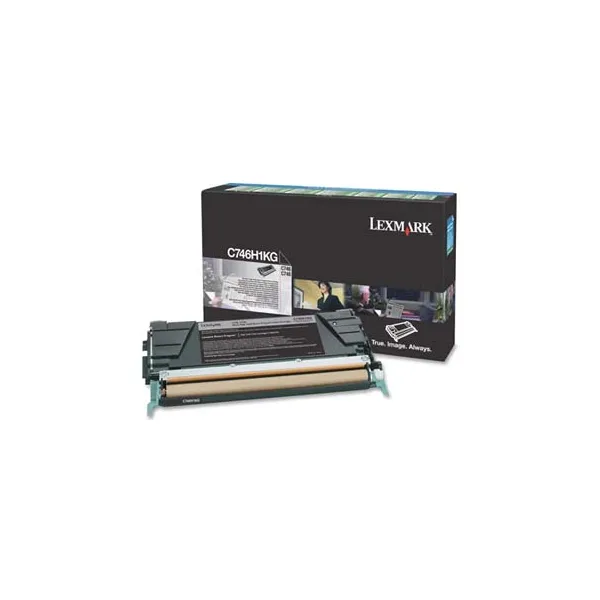 Lexmark C746H1KG čierný (black) originálny toner