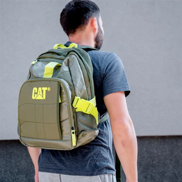 HAMA Cat ruksak Millenial Brent, zelený/limetkový 42029291