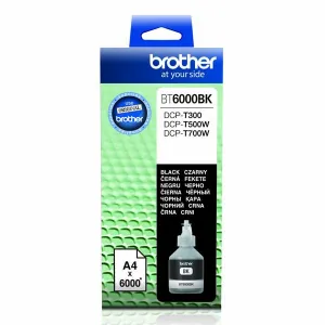 BROTHER BT-6000 (BT6000BK), originálna cartridge, čierna, 6000 strán, Pre tlačiareň: Brother DCP-T300, BROTHER DCP-T500W, BROTHER DCP-T700W, BROTHER