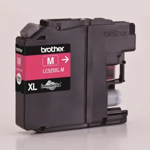BROTHER LC-525-XL (LC525XLM), originálna cartridge, purpurová, 1300 strán, Pre tlačiareň: BROTHER DCP-J100, BROTHER DCP-J105, BROTHER MFC-J200