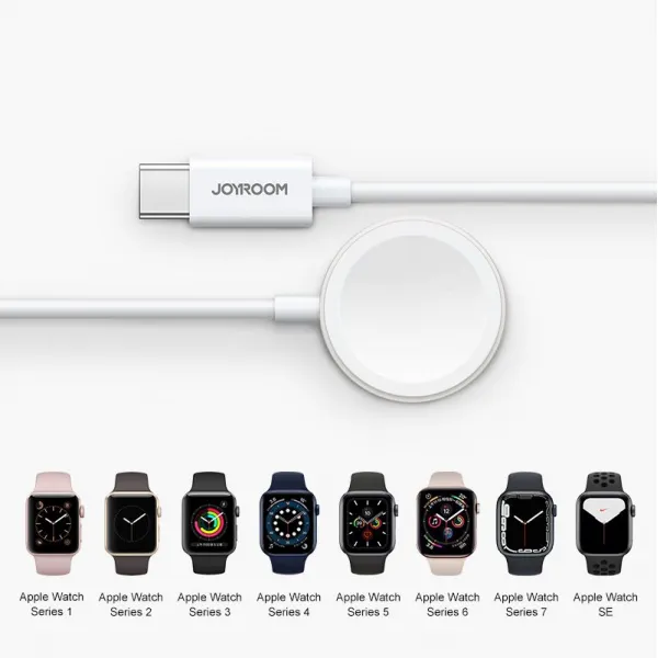 Kábel pre USB-C / pre iPhone / Apple SmartWatch Joyroom S-IW004 (biely) 044896