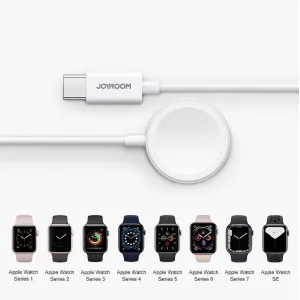 Kábel pre USB-C / pre iPhone / Apple SmartWatch Joyroom S-IW004 (biely) 044896