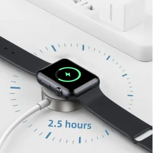 Kábel pre USB-C / pre iPhone / Apple SmartWatch Joyroom S-IW004 (biely) 044896