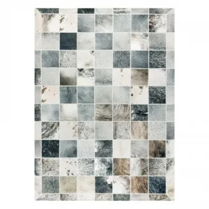 Koberec PATCHWORK 21716 béžový - imitácia kože krava