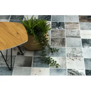 Koberec PATCHWORK 21716 béžový - imitácia kože krava