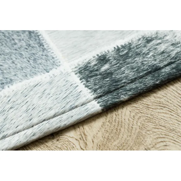 Koberec PATCHWORK 21716 béžový - imitácia kože krava
