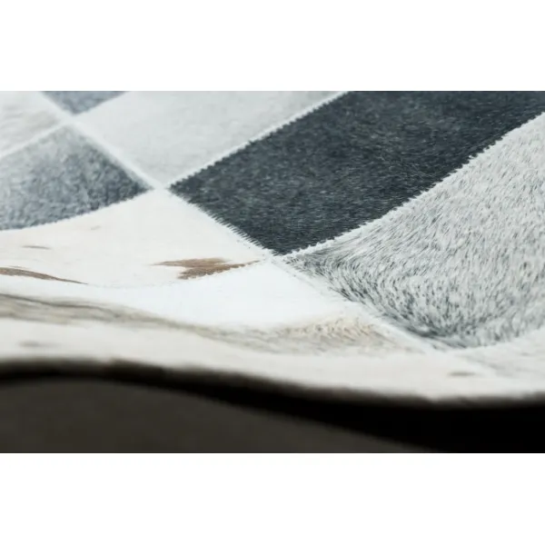 Koberec PATCHWORK 21716 béžový - imitácia kože krava