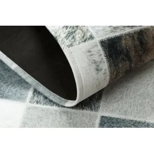 Koberec PATCHWORK 21716 béžový - imitácia kože krava