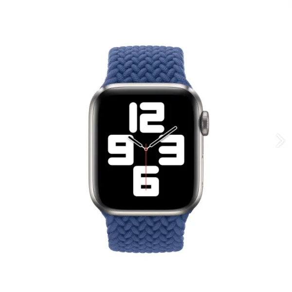Innocent opletený remienok Solo Loop Apple Watch 42/44/45/49 mm - námornícka modrá - S (148 mm)