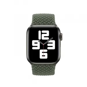 Innocent Pletený remienok Apple Watch Solo Loop 42/44/45/49 mm - Khaki - L (172 mm)