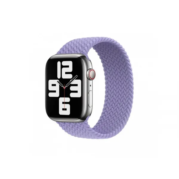 Innocent opletený remienok Apple Watch Solo Loop 38/40/41 mm - fialový - S (132 mm)