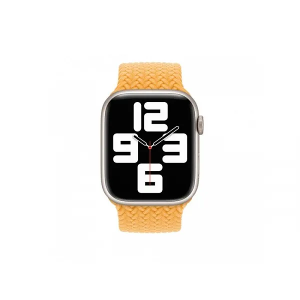Innocent opletený remienok Apple Watch Solo Loop 38/40/41 mm - žltý - M (144 mm)