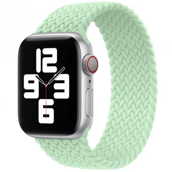 Innocent opletený remienok Solo Loop Apple Watch Band 42/44/45/49 mm - Mint - S (148MM)