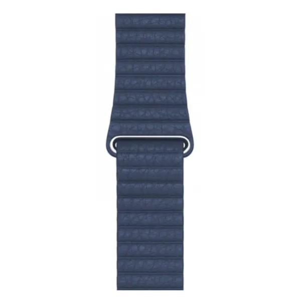 Innocent Kožený remienok Apple Watch 42/44/45/49 mm - námornícka modrá