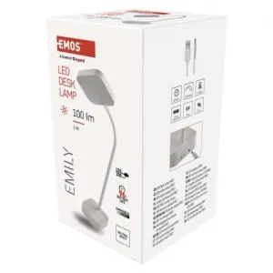 LED Stolná Lampa Emos Charles Z7628W