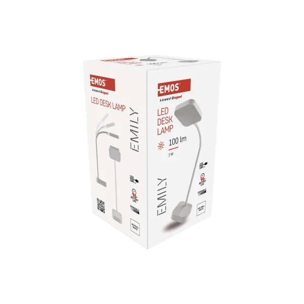 LED Stolná Lampa Emos Charles Z7628W