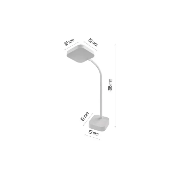 LED Stolná Lampa Emos Charles Z7628W