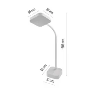 LED Stolná Lampa Emos Charles Z7628W