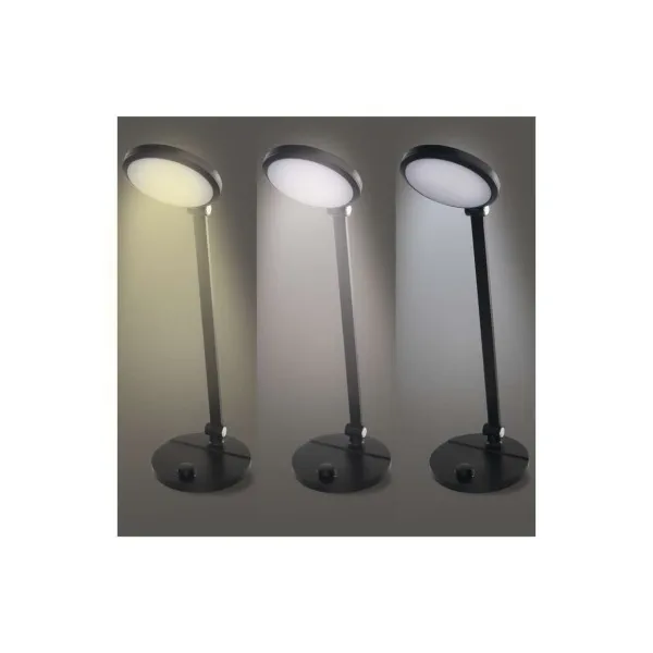 LED Stolná Lampa Emos Charles Čierna Z7628B