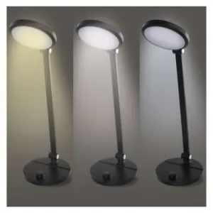 LED Stolná Lampa Emos Charles Čierna Z7628B