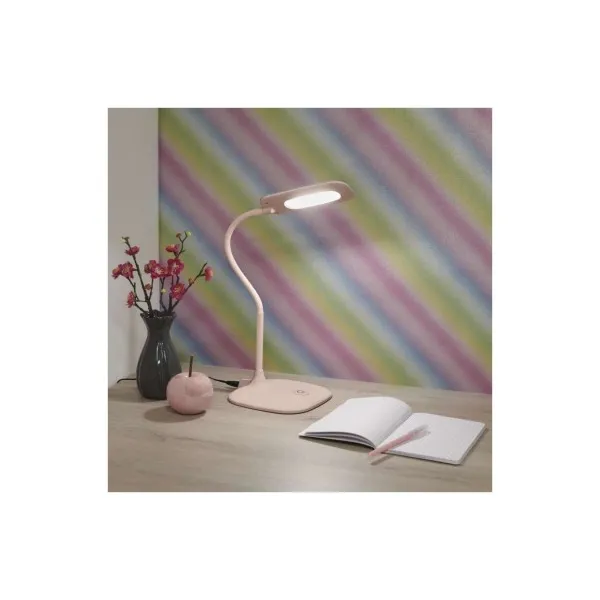 EMOS LED stolná lampa STELLA, ružová