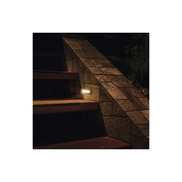 EMOS Lighting LED orientačné vstavané svietidlo AMAL 123×53, 1,5W tep. b.,IP65