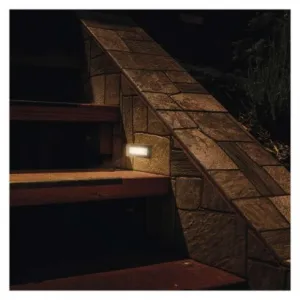 EMOS Lighting LED orientačné vstavané svietidlo AMAL 123×53, 1,5W tep. b.,IP65