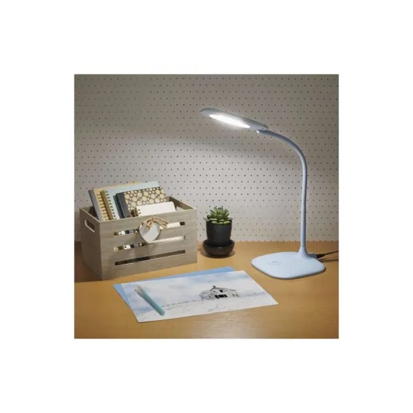 EMOS LED stolná lampa STELLA, modrá