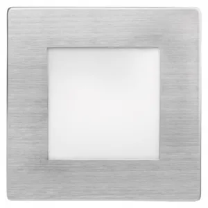 EMOS Lighting LED orientačné vstavané svietidlo AMAL 80×80, 1,5W teplá b.,IP65
