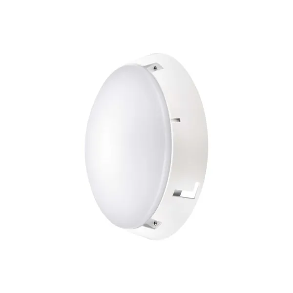 EMOS Lighting LED prisadené svietidlo ZURI, kruhové čierna/biela 14W teplá b.