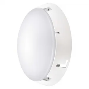 EMOS Lighting LED prisadené svietidlo ZURI, kruhové čierna/biela 14W teplá b.