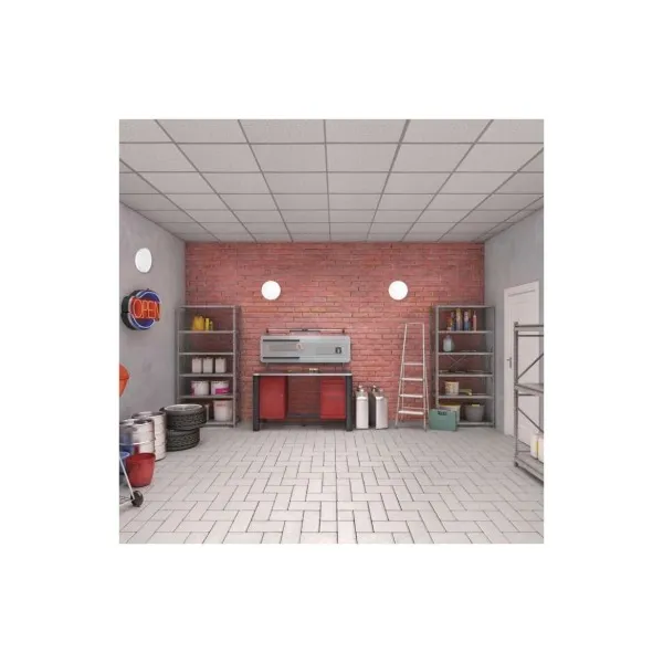 EMOS Lighting LED prisadené svietidlo TORI, kruhové biele 24W teplá b., IP54