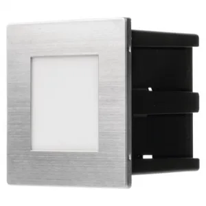 EMOS Lighting LED orientačné vstavané svietidlo AMAL 80×80, 1,5W teplá b.,IP65