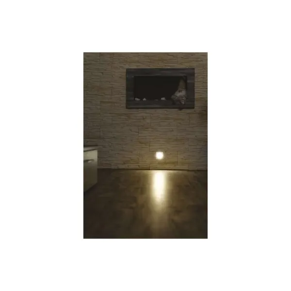 EMOS Lighting LED orientačné vstavané svietidlo AMAL 80×80, 1,5W teplá b.,IP65