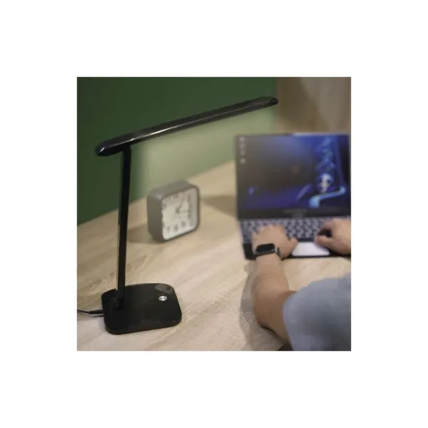 EMOS LED stolná lampa CHASE, čierna