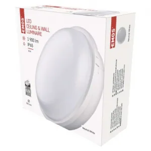 EMOS Lighting LED prisadené svietidlo QARI, kruhové biele 20W neutrálna b.,IP65