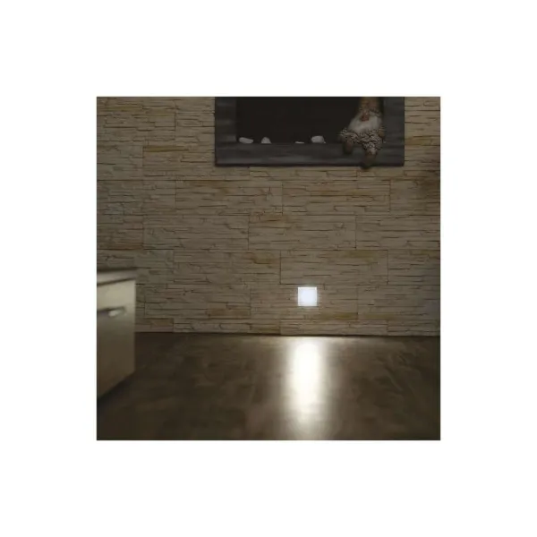 EMOS LED orientačné vstavané svietidlo AMAL 80×80 1,5W neutr. b.,IP65