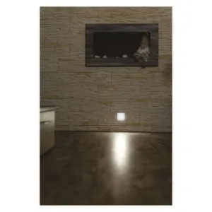 EMOS LED orientačné vstavané svietidlo AMAL 80×80 1,5W neutr. b.,IP65