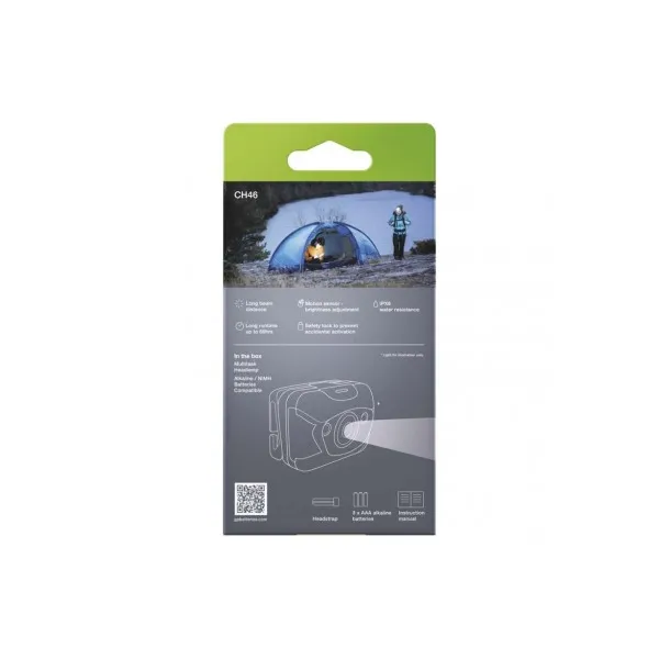 LED čelovka GP Discovery CH46, 300 lm