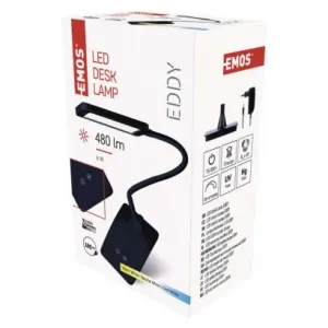 LED Stolná Lampa Solight Eddy Čierna SL5710