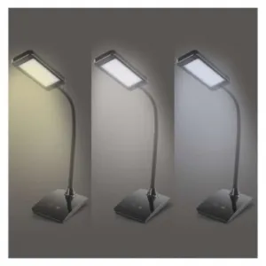 LED Stolná Lampa Solight Eddy Čierna SL5710