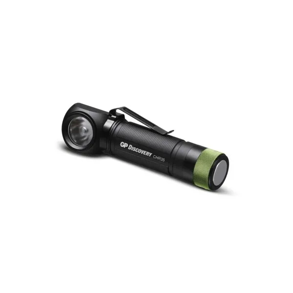 LED nabíjacia čelovka GP Discovery CHR35, 600 lm