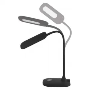 EMOS LED stolná lampa STELLA, čierna