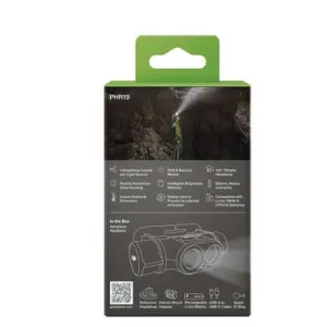 LED čelovka GP Xplor PHR19 1200 lm